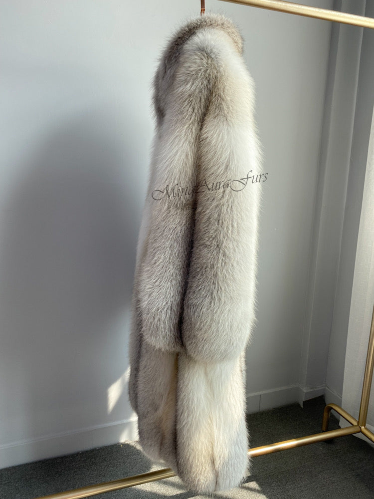 The Fawn Light Fox Fur Coat G0014