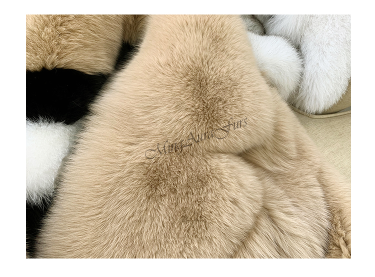 WHITE FOX FUR G0049