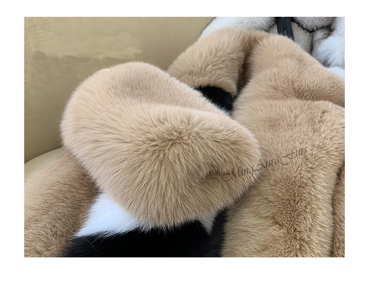 WHITE FOX FUR G0049